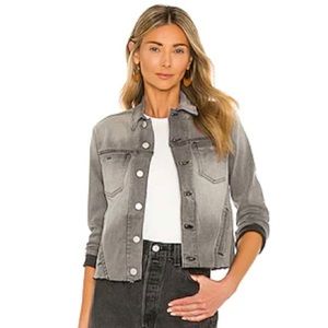 L’AGENCE Janelle Jacket in Misty Gray -Medium